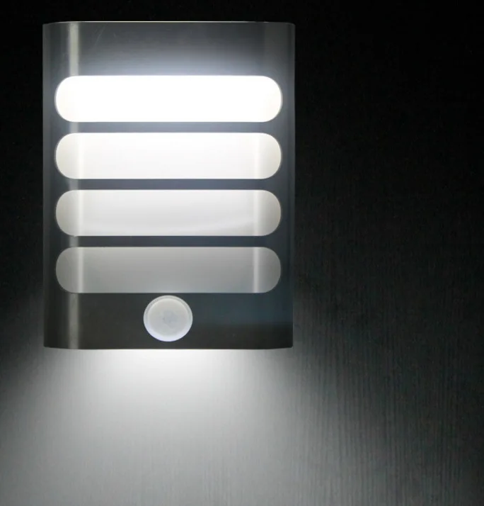 USB Перезаряжаемый сенсор ночник беспроводной PIR датчик движения настенный