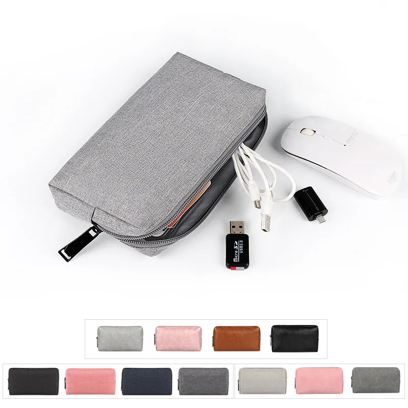 

Digital Accessories Storage Bag Mouse Data Cable Mobile Power Protection Bag U Disk Headset Charger Finishing Box