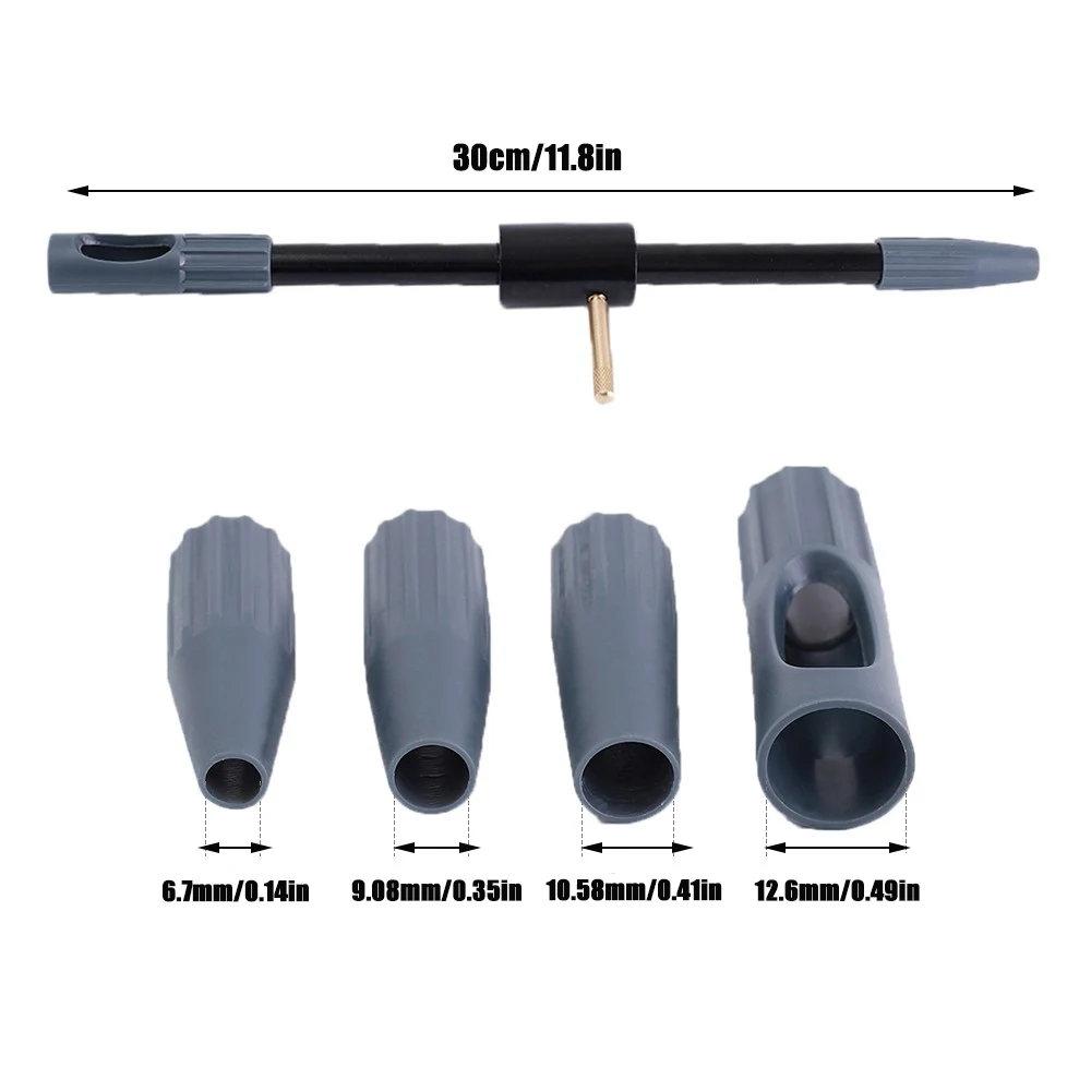 Universal Bore Guide 3 Muzzle Guides .17 to .30 Caliber Rifle Gun