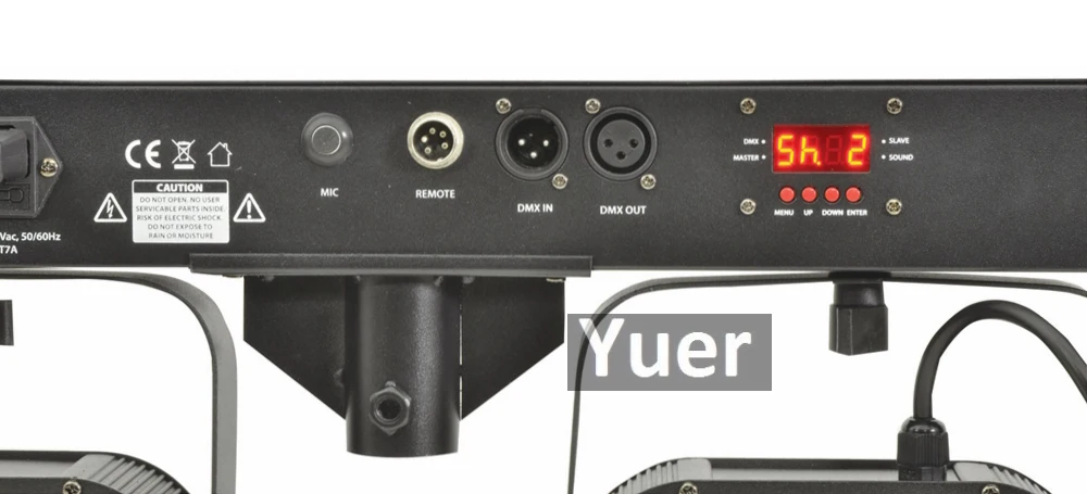 2 шт./лот RGBA/W 4в1 светодиодный 4X7X10 Вт Par Световые наборы DMX512 DJ прожектор для