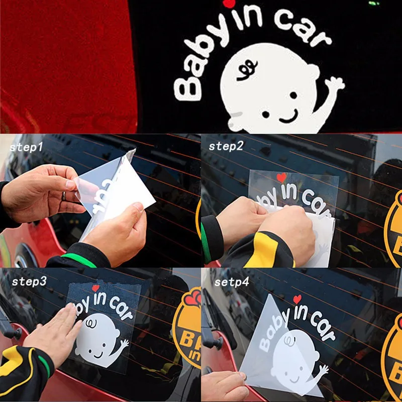 Новое поступление милых наклеек для автомобиля мультяшных детского дома