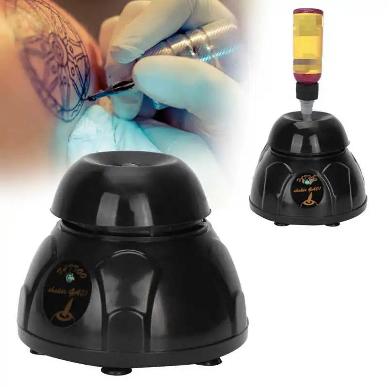 

Electric Tattoo Pigment Ink Shaker Stirrer Nail Polish Liquid Bottle Shaker Vortexer Machine Ink Mixer For Nail Tattoo Artists T
