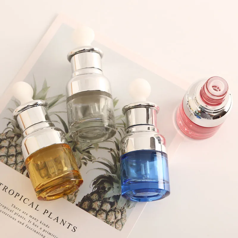 10 шт./лот 20ml30ml пустые стеклянные алюминиевые капельницы эфирные масла бутылки в