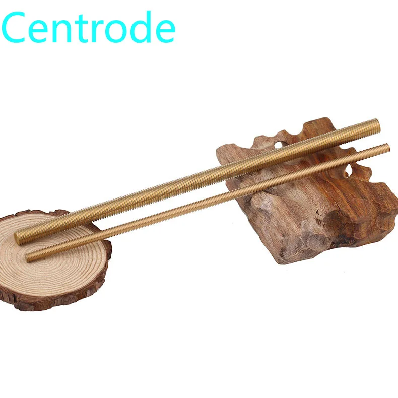 Медный проволочный стержень латунный медный полный зубчатый винт полная