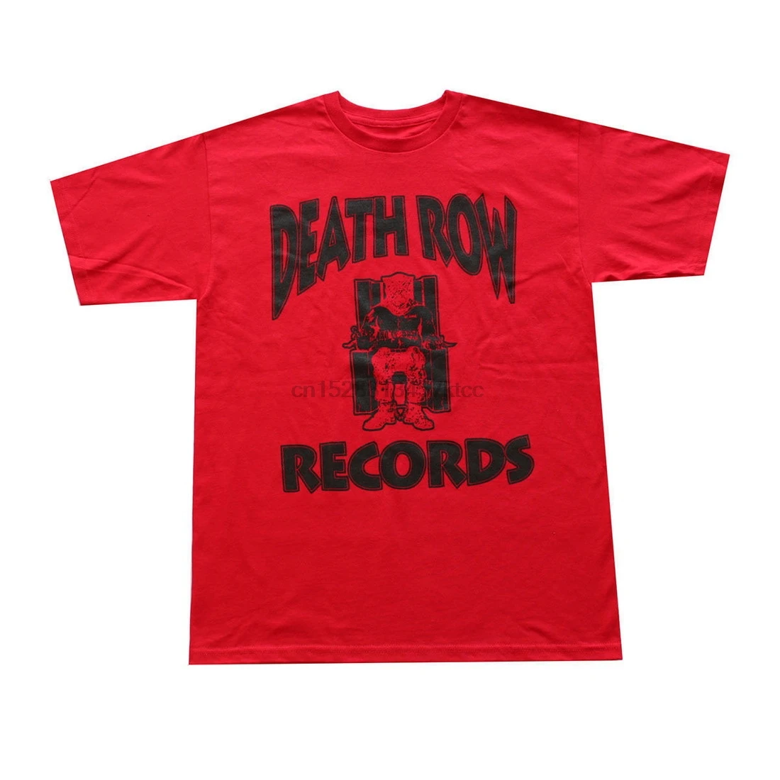 Мужские футболки с принтом Death Row Records Красная футболка для улицы топы | Мужская