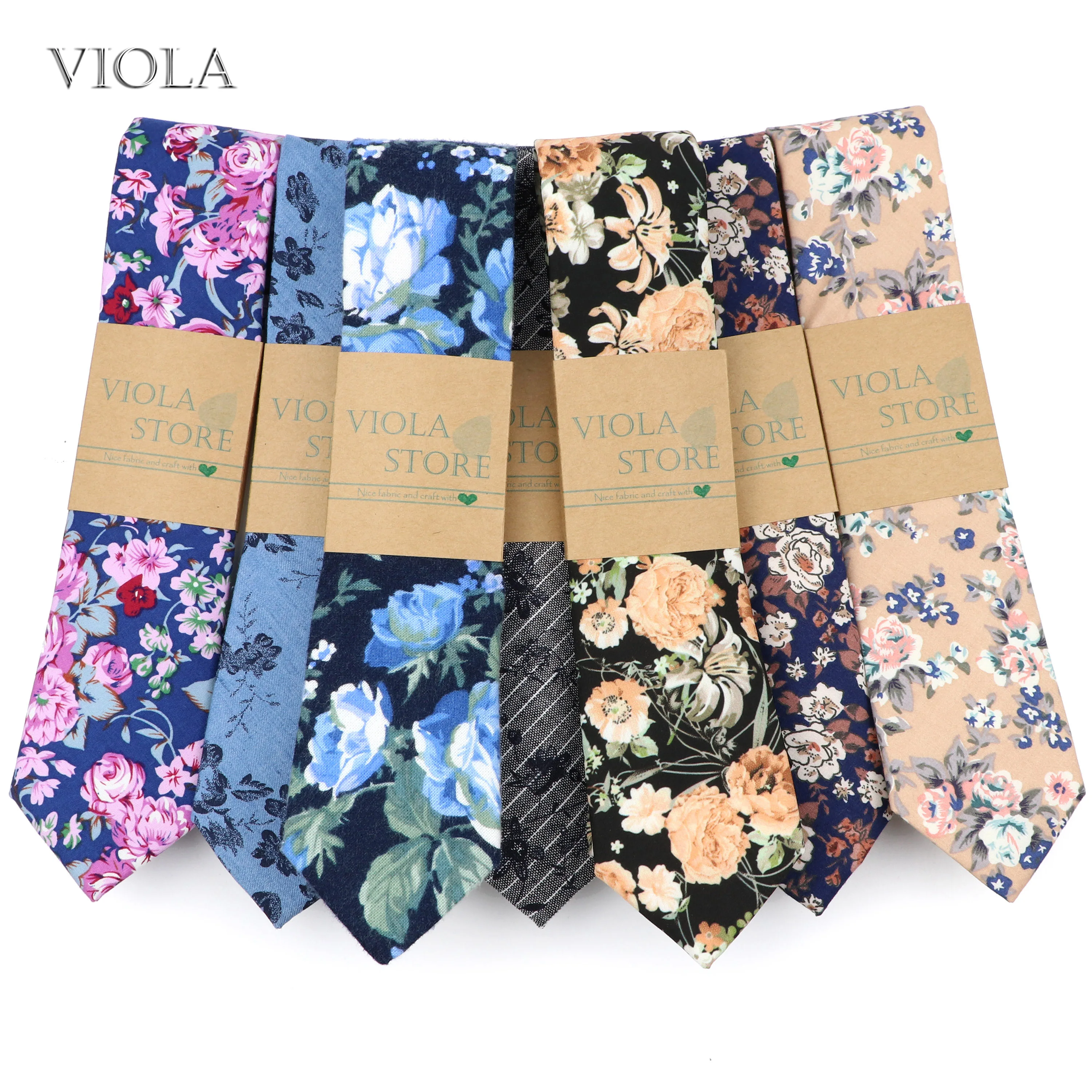 Галстук бабочка мужской с цветочным принтом 6 5 см|Мужские галстуки и носовые