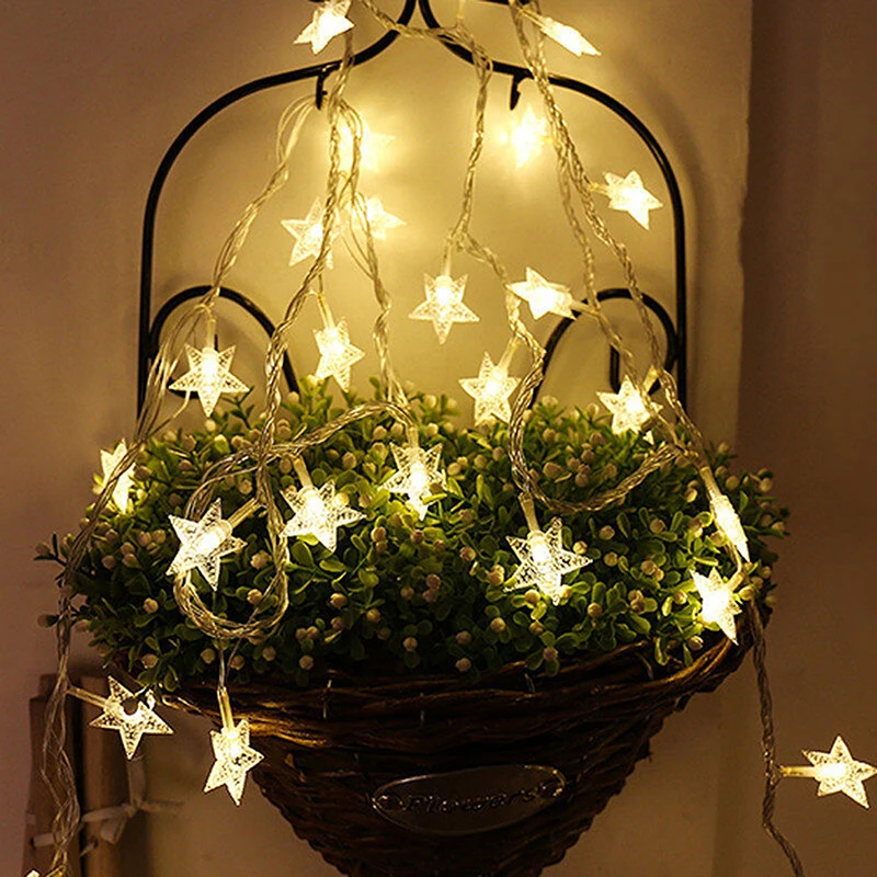 

20 LED Star Light String USB Lamp New Year Christmas Decorations 2020