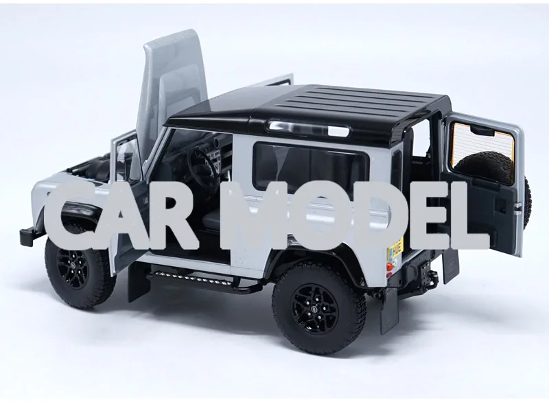1:18 Масштаб сплава игрушечных транспортных средств Почти настоящий AR Defender 90 модель автомобиля SUV детских игрушечных автомобилей оригинальные аутентичные Детские игрушки