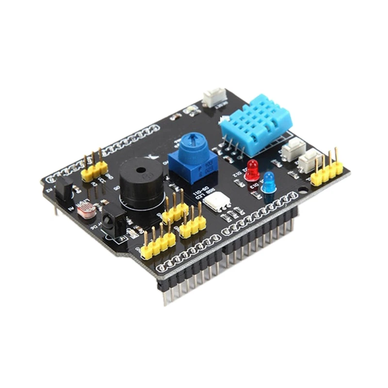 

9-in-1 Multi-Function Expansion Board DHT11 Temperature and Humidity LM35 Temperature Buzzer