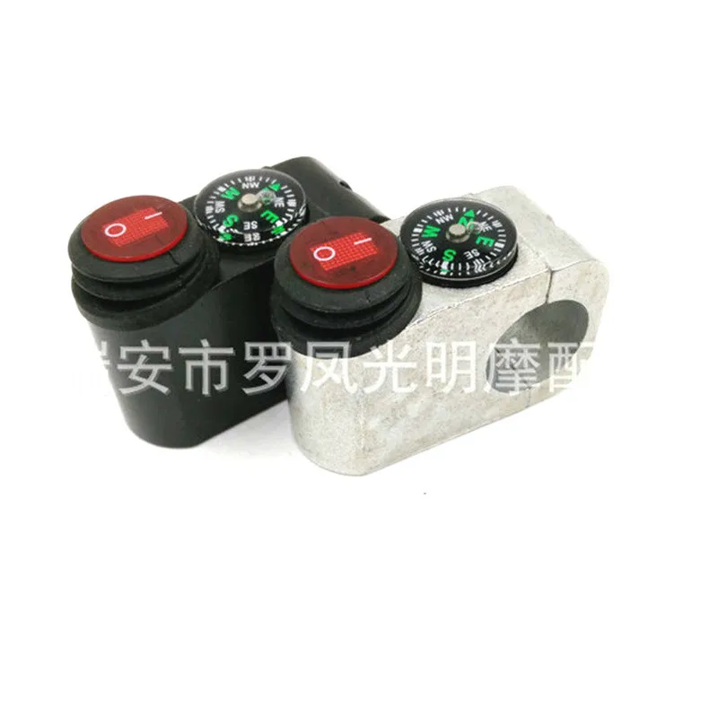 

1 шт., водонепроницаемый поворотник на руль мотоцикла, 22 мм, 12 В