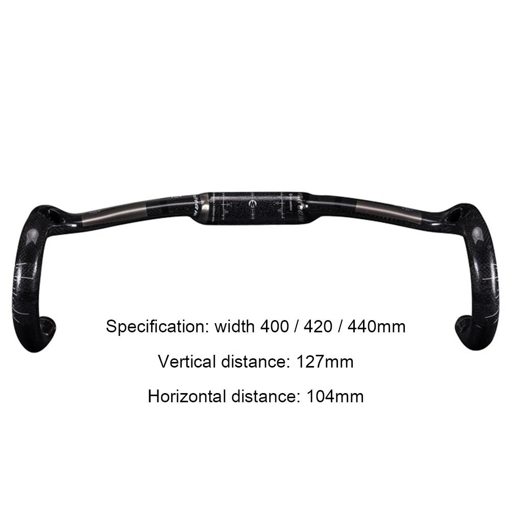 

Full Carbon Bicycle Handlebar MTB Road Bike Drop Bar 31.8mm High-strength T800 Carbon Fiber Bent Handlebar Stem Cycling Parts