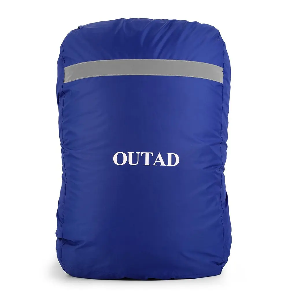 

BIG SALE!Protable 300D Oxford Fabric Waterproof Backpack Rain Cover Travel Rain Bag Reflective Strip Rain Proof Cover Dust Bag