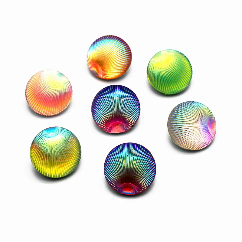 

10 шт./Лот 18 мм Полимерная цветная оболочка кнопка-застежка для рукоделия имбирный браслет ожерелье ювелирные изделия
