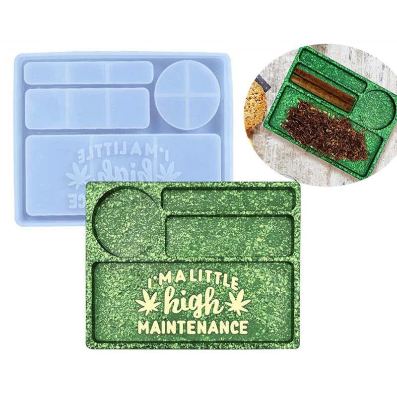 Смола для формирования, эпоксидная листовая поддонная силиконовая подходит для литья домашнего декора ювелирных изделий.