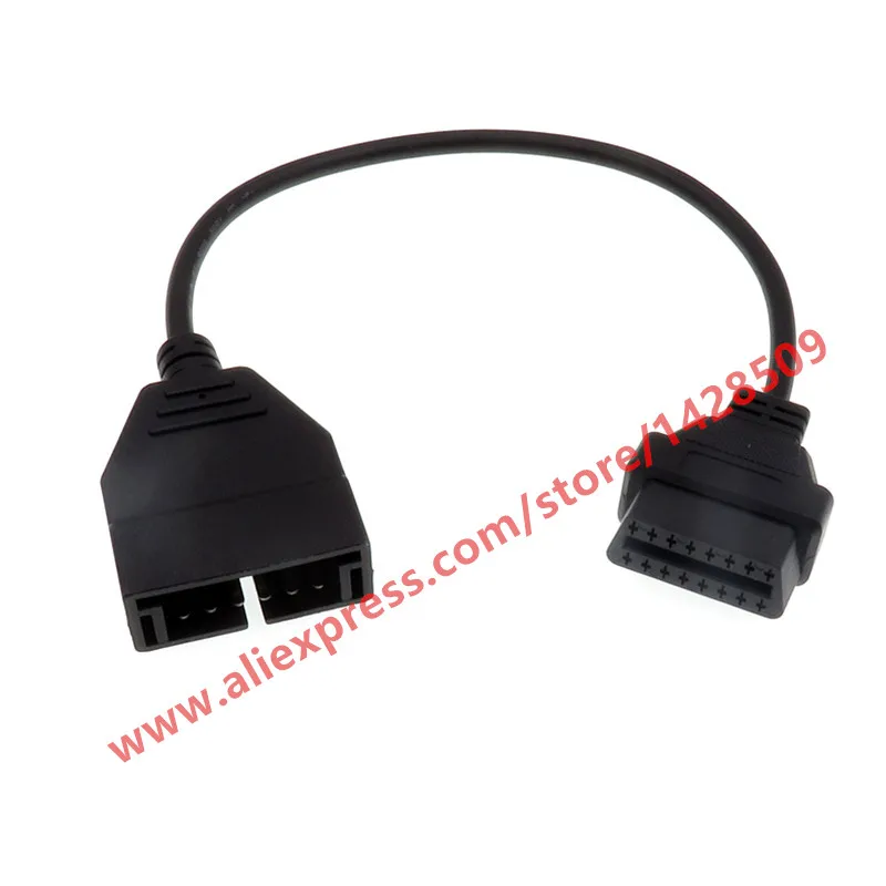 GM general motors 12pin к 16pin OBD1 OBD2 соединительный кабель удлинитель фабрика OBDII OBDI адаптер