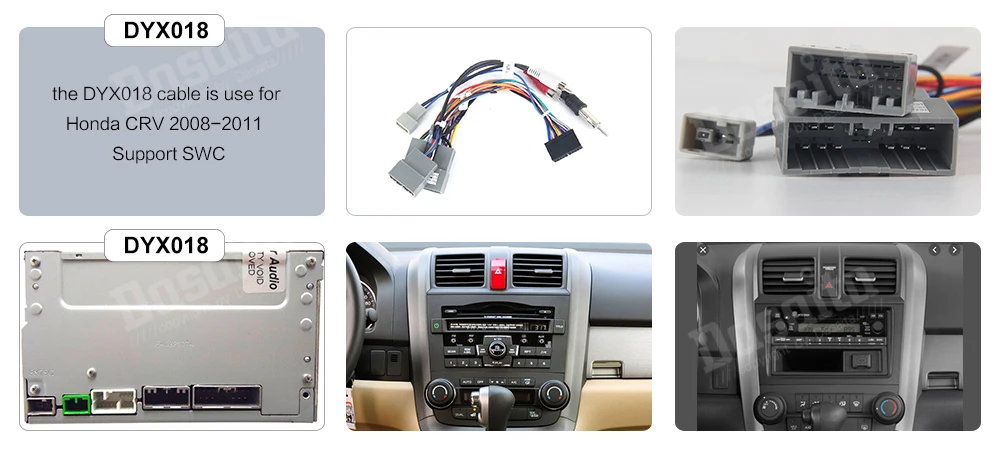 Dasaita автомобиля 1 din радио Android 9,0 для Honda CRV 2008 2009 2010 2011 навигации gps MP3 64 Гб Встроенная память DSP " ips зеркального отображения Функция