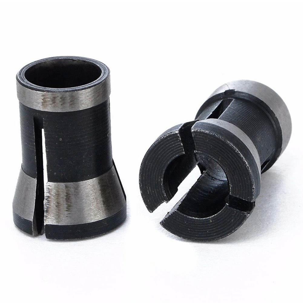 

Electric Router Engraving Trimming Cutter For Machinery Manufacturing Durable 6.35mm 8mm Machine Woodworking Sturdy Collet Chuck