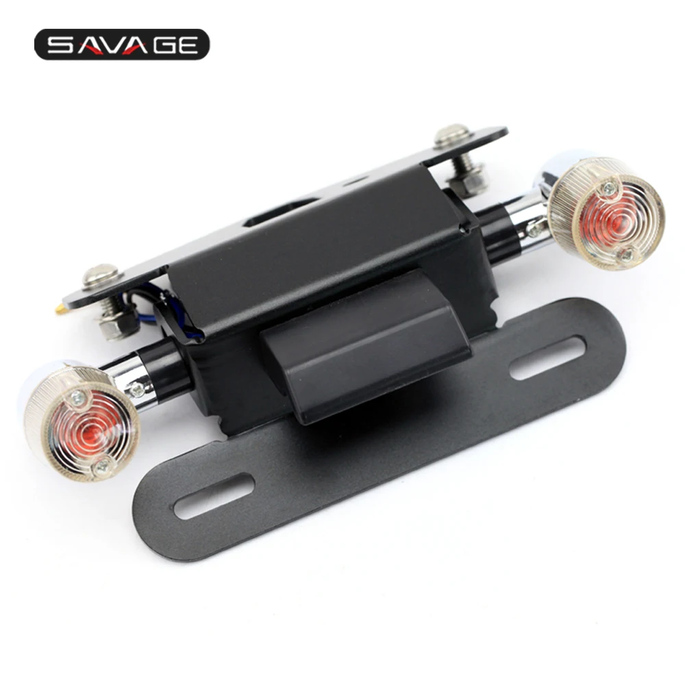 Держатель номерного знака светодиодный фонарь для HONDA MSX 125 Grom 2013 2015 мотоцикл