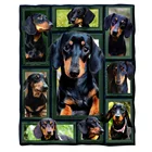 Такса Флисовое одеяло 3D полностью печатное носимые одеяла взрослыеДети Флисовое одеяло шерпа одеяло Прямая поставка