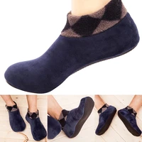 men women thicken winter warm socks non slip indoor floor soft casual slipper hosiery womens warm socks
