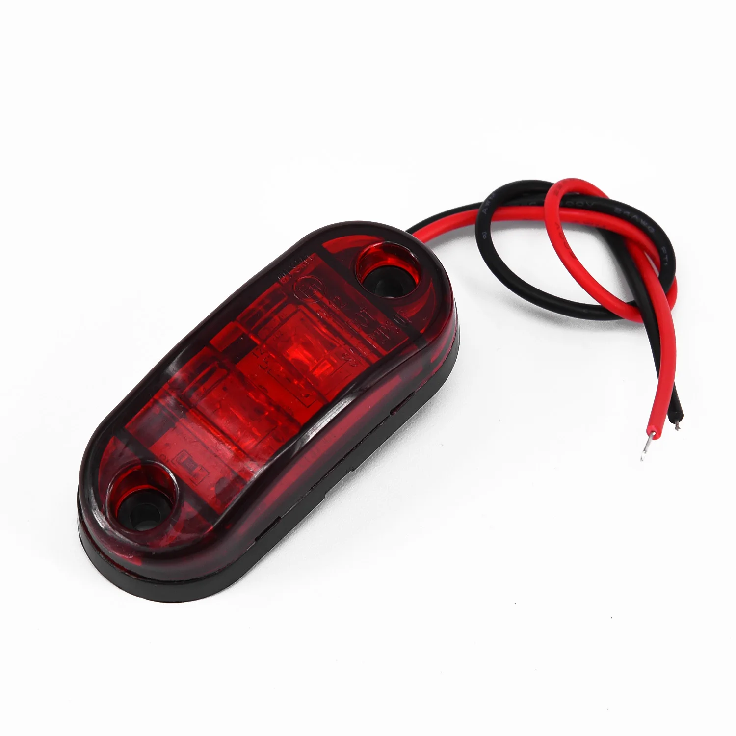 

Heat Dissipation Lights Durable Low Power Signal Energy Saving 12~24V LED Turning Side Light Buses Red Waterproof