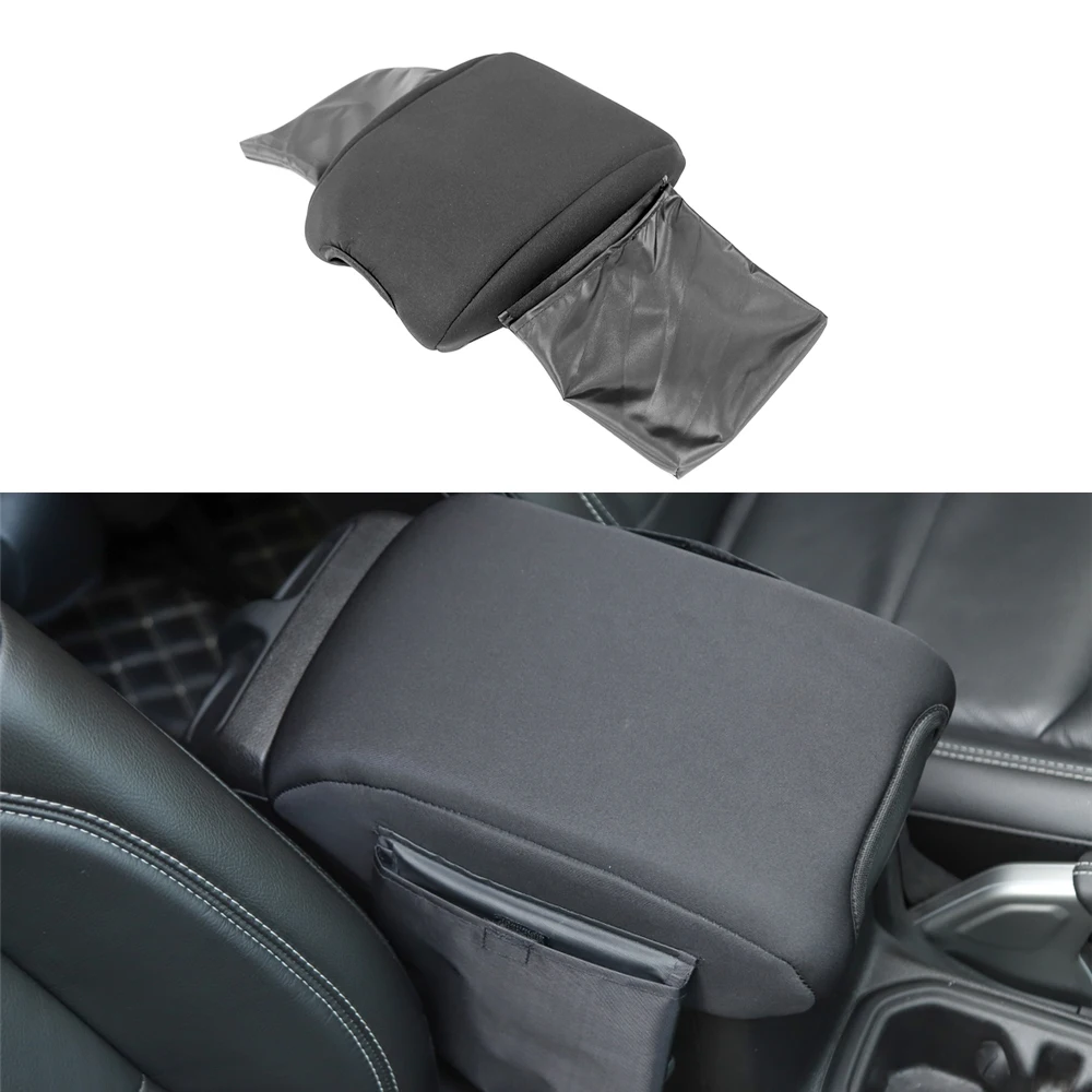 Чехол-подлокотник для Jeep Wrangler JL 2018 2019 2020 2021 2/4-дверные черные автомобильные