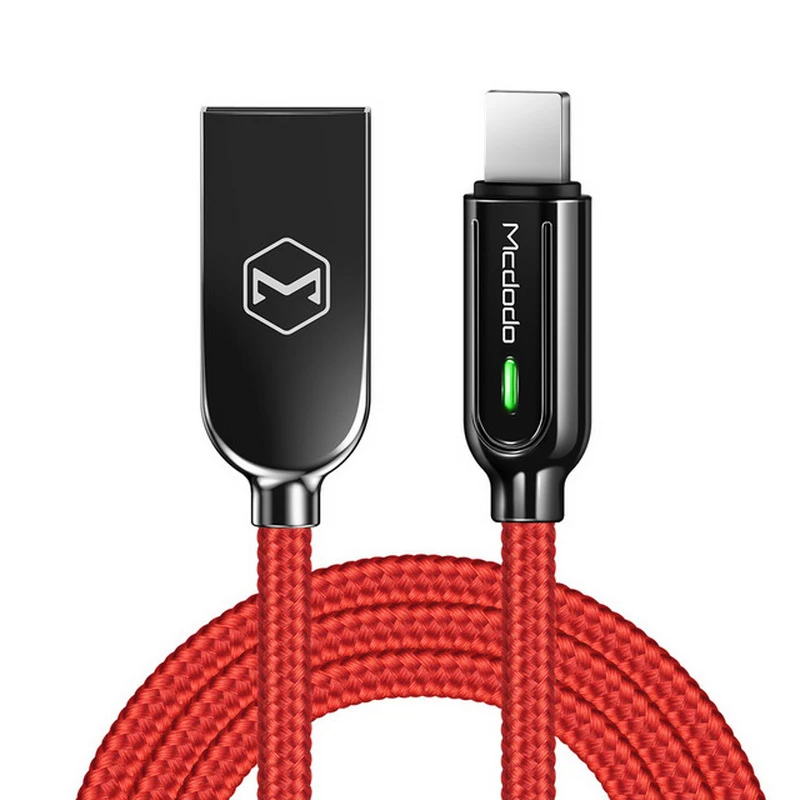 MCDODO с автоматическим отключением USB кабель для зарядки быстрая зарядка мобильный