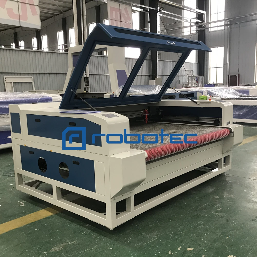 Европейское качество 1610 автоматическая подача лазерной резки для кожаной