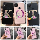 Чехол для Oppo A15, A15s, 26 дюймов, силиконовый, с буквами