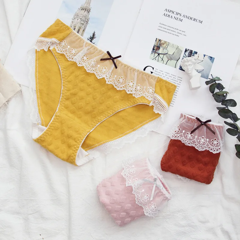 SP &amp CITY японское сказочное кружевное нижнее белье хлопковое для менструации