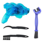 Набор для чистки горных велосипедов, портативный очиститель цепи велосипеда, щетки, скруббер, моющий инструмент, уличный аксессуар