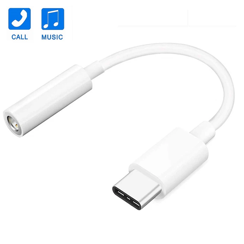 

BaySerry Type c to 3.5mm Headphone jack AUX USB C Cable Audio Adapter For Samsung S21 S20 Xiaomi Mi 11 10 Oneplus 7T pro Huawei