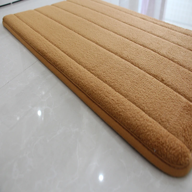 3pcsset thicken floor carpet for living room non slip bathroom mat set coral fleece bedside long mat bedroom door mat 10 colors free global shipping