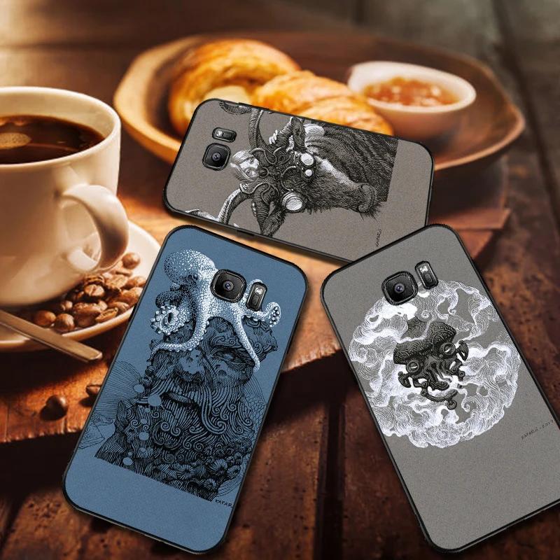 Чехлы для мобильных телефонов samsung A5 3 6 7 8 9 10 A10 A20 30 40 50 60 70 M40 Мягкая силиконовая