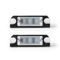 2pcs 3led license plate number lamp signal lights for vw golf 4 97 05 passat 3c b6 golf 5 03 08 lupo polo 9n limousine canbus