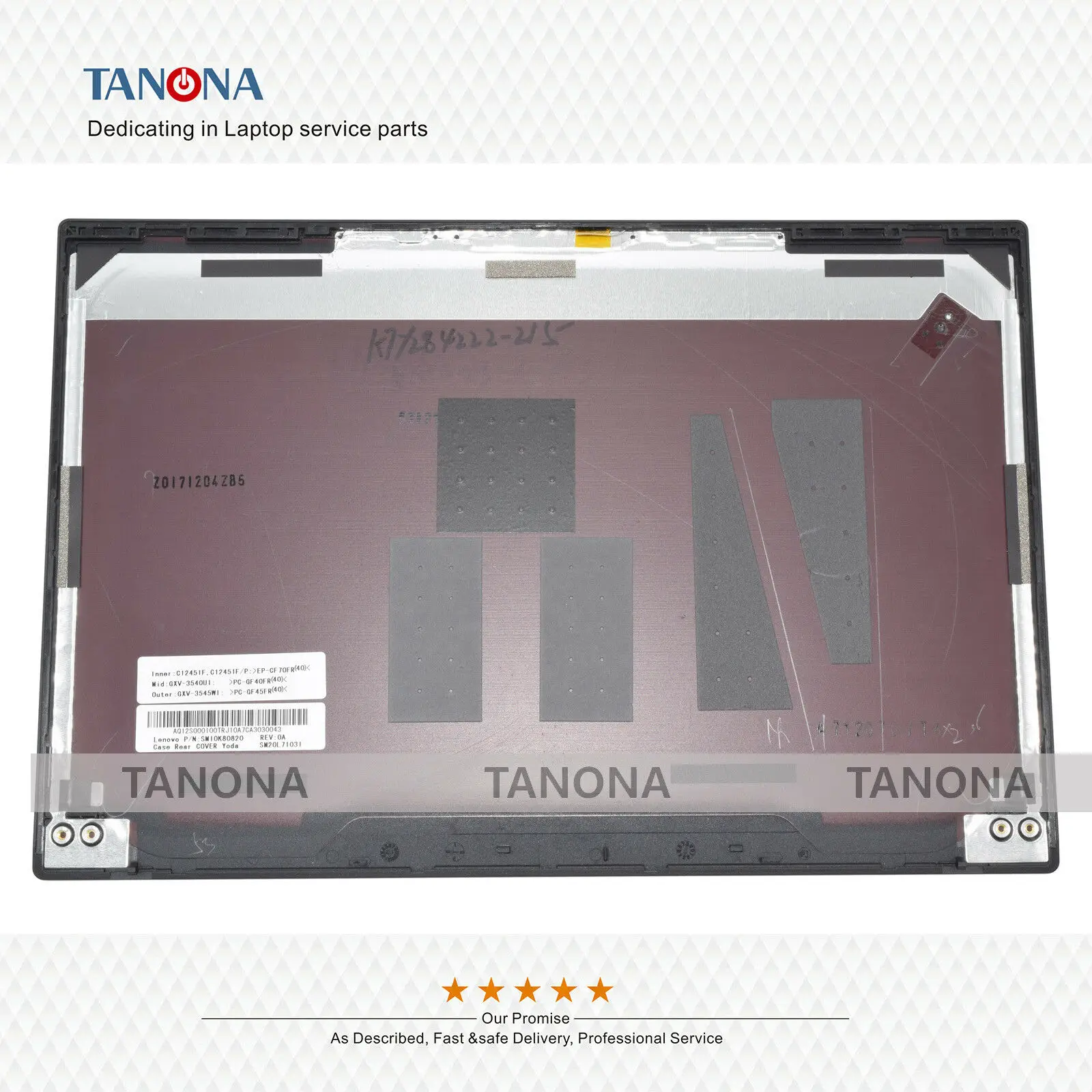 Оригинальный Новый 01LV476 для lenovo Thinkpad X1 Carbon 5th 20HR 20HQ ЖК задняя крышка верхний чехол