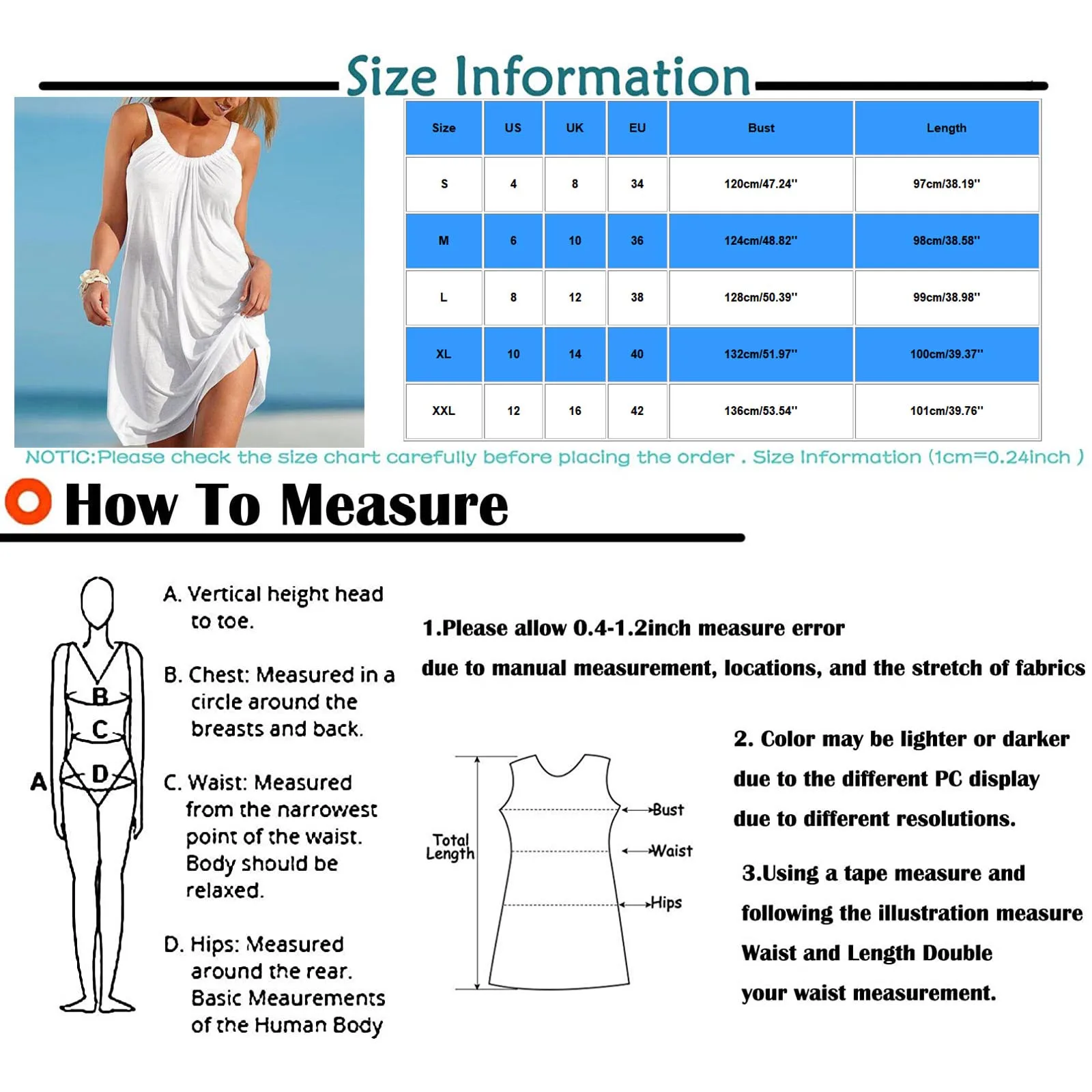 

Backless Causal Camisole Dresses For Women Sleeveless Loose O-neck Mini Dress Ladies Summer Party Beach Sundress #LR2