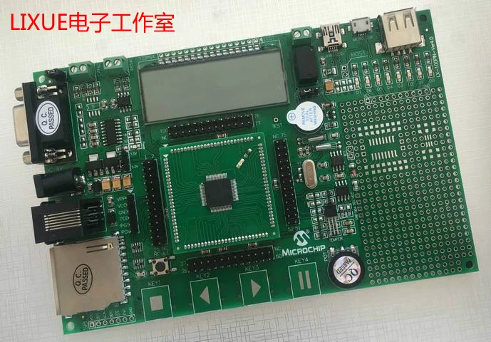 

PIC16F1946/1947 Touch Key Pen Segment LCD Development Board Learning Board Evaluation Board