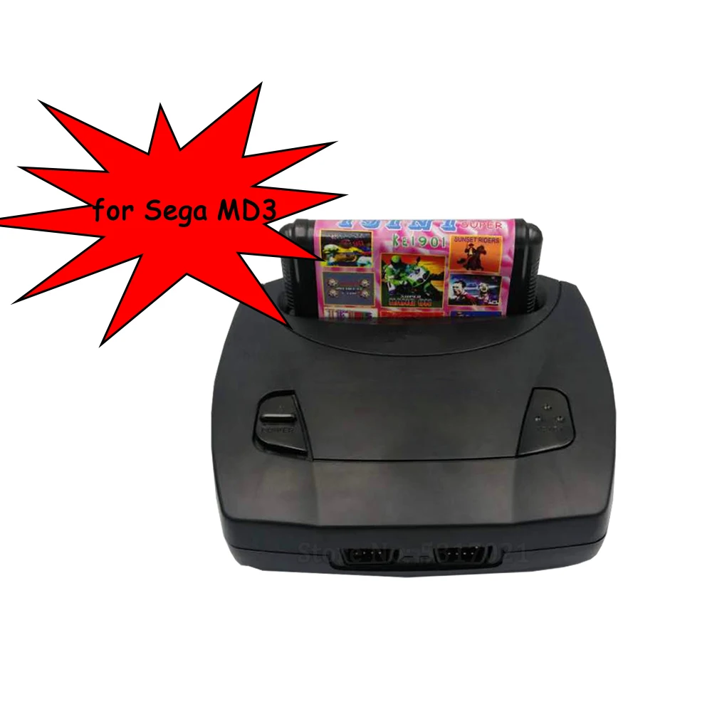 Игровая консоль для Sega MD3 16 бит AV-выход Классический Ручной игровой плеер MD Mega Drive 3