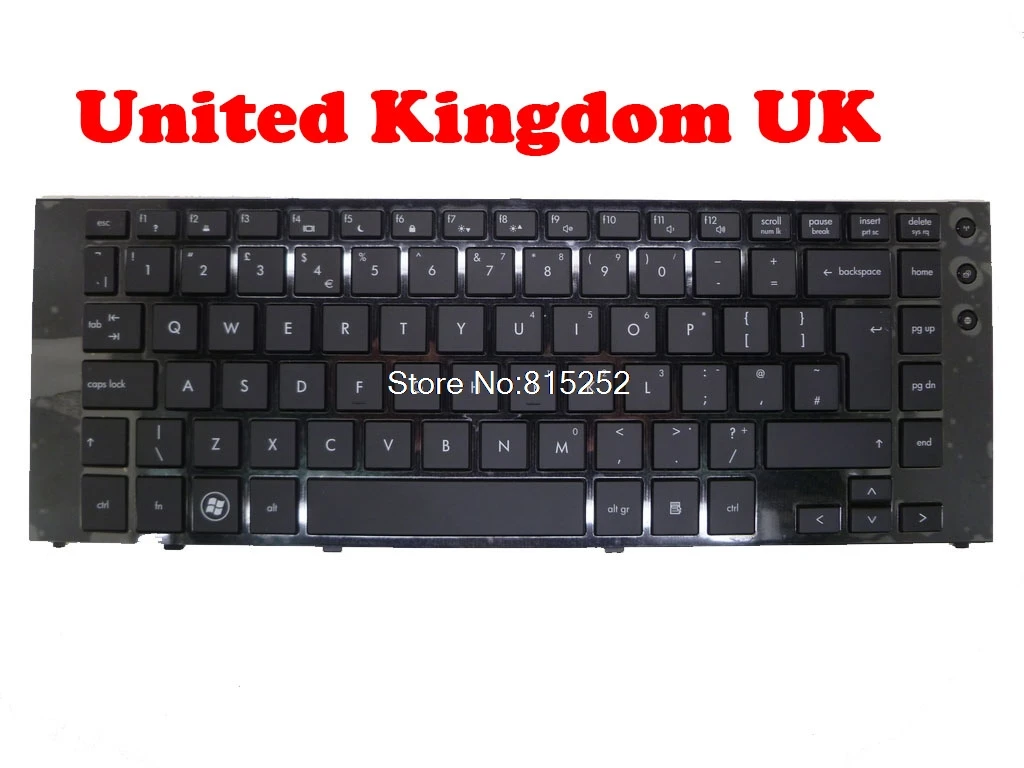 Клавиатура для ноутбука HP ProBook 5310M 5320M 581089-DH1 581089-091 581089-281 581089-AB1 581089-031 581089-001 US/UK/NE/TI/TW