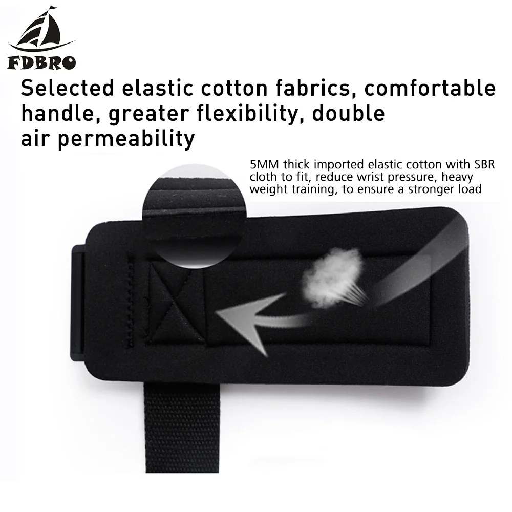FDBRO ремень для тяжелой атлетики поднятия тяжестей поддержка запястья крючок s |