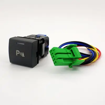 radar switch Для Toyota Land Cruiser Prado- радиолокационный переключатель и зеркало заднего вида отопительный переключатель и музыкальные кнопки - Цвет: radar switch