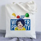 Сумка-тоут, сумка для покупок, чудо-яйцо, приоритет Kawaii Ai Ohto, сумка для покупок с подсолнухом, Аниме Сумка, женская сумка