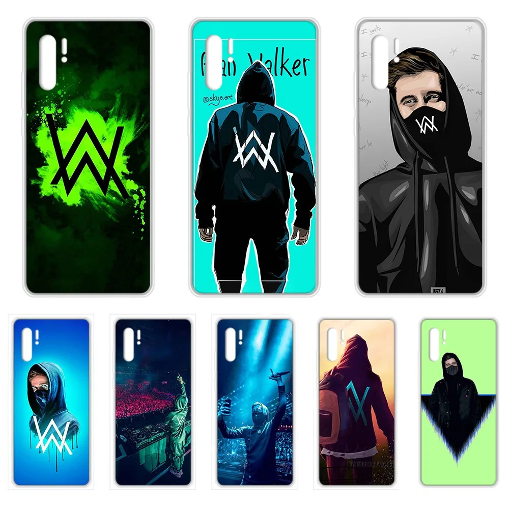 Прозрачный чехол для телефона DJ Alan Olav Walker HUAWEI nove 5t p 8 9 10 p20 P30 p40 P pro Smart 2017 2019 Z lite |
