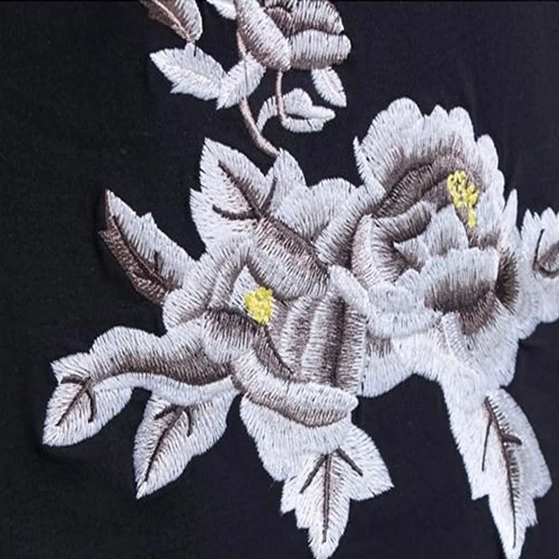 

Cheongsam Women's Plus Size Tops 2021 Summer Fashion Cotton Blend Embroidery Splicing Short Sleeves Chinese Qipao Shirts Woman