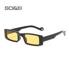 Солнцезащитные очки SO  EI женские, прямоугольные, леопардовые, бежевые, трендовые, с защитой UV400
