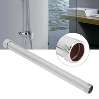 25cm diameter copper electroplating shower extension tube arm pipe bathroom accessory lengthen extension pipe tool