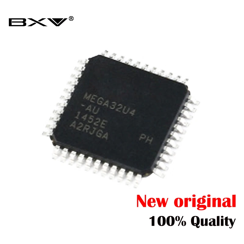 Бесплатная доставка (5 10 шт.) 100% новый набор микросхем ATMEGA32U4 AU QFP 44 IC|Интегральные