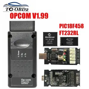Прошивка V1.99 OPCOM V1.991,951,781,701,651,59 для Opel OBD2 OP COMOPCOM диагностический инструмент с чипом PIC18F458