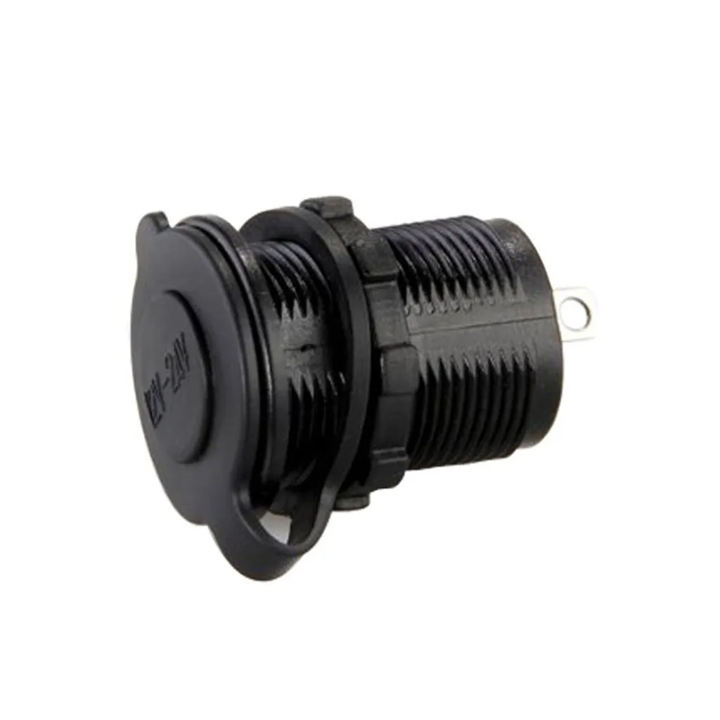 12 24 В постоянного тока водонепроницаемая штепсельная Вилка для прикуривателя